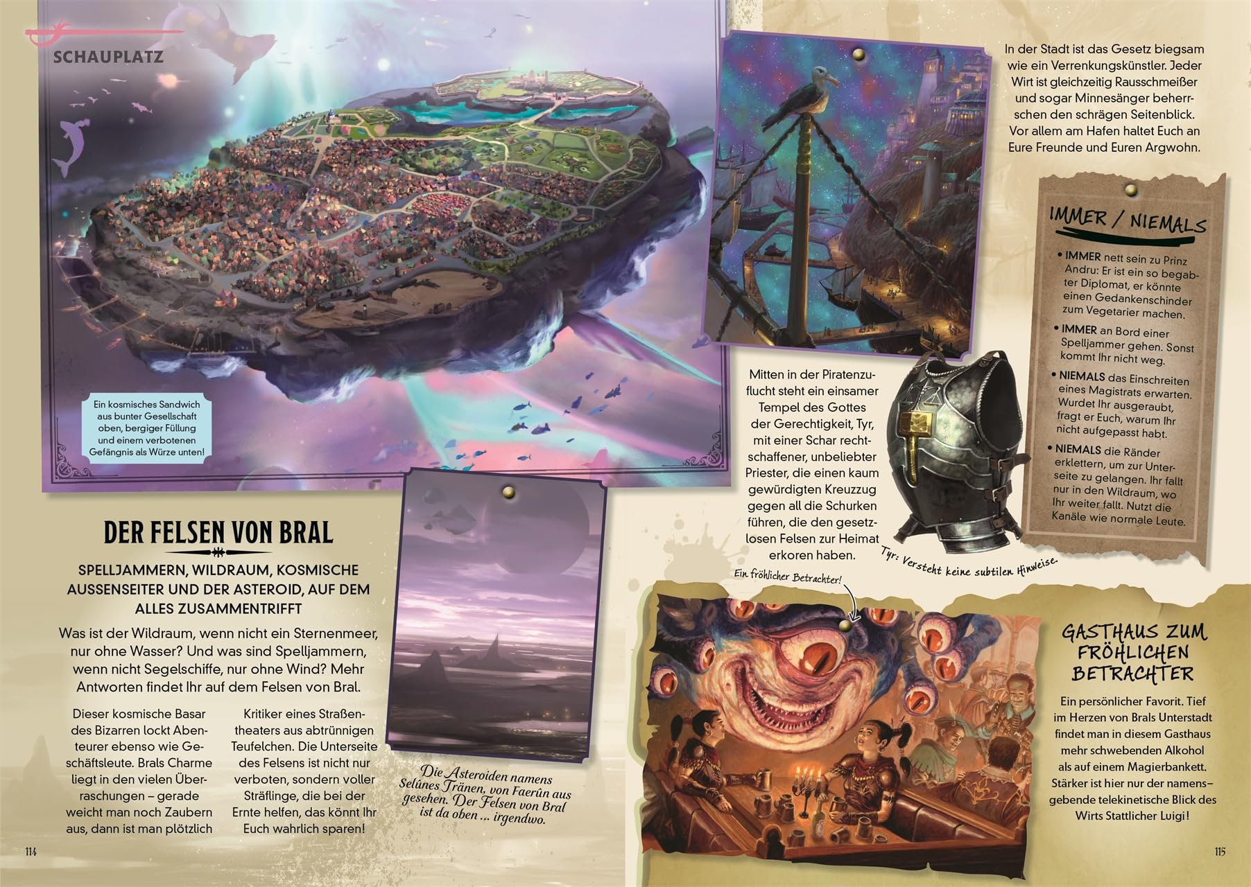 Dungeons & Dragons: Wie man sich nicht vom Eulenbär fressen lässt: Der Faerûn-Survival-Guide. Unverzichtbarer Reisebegleiter für alle D&D Fans