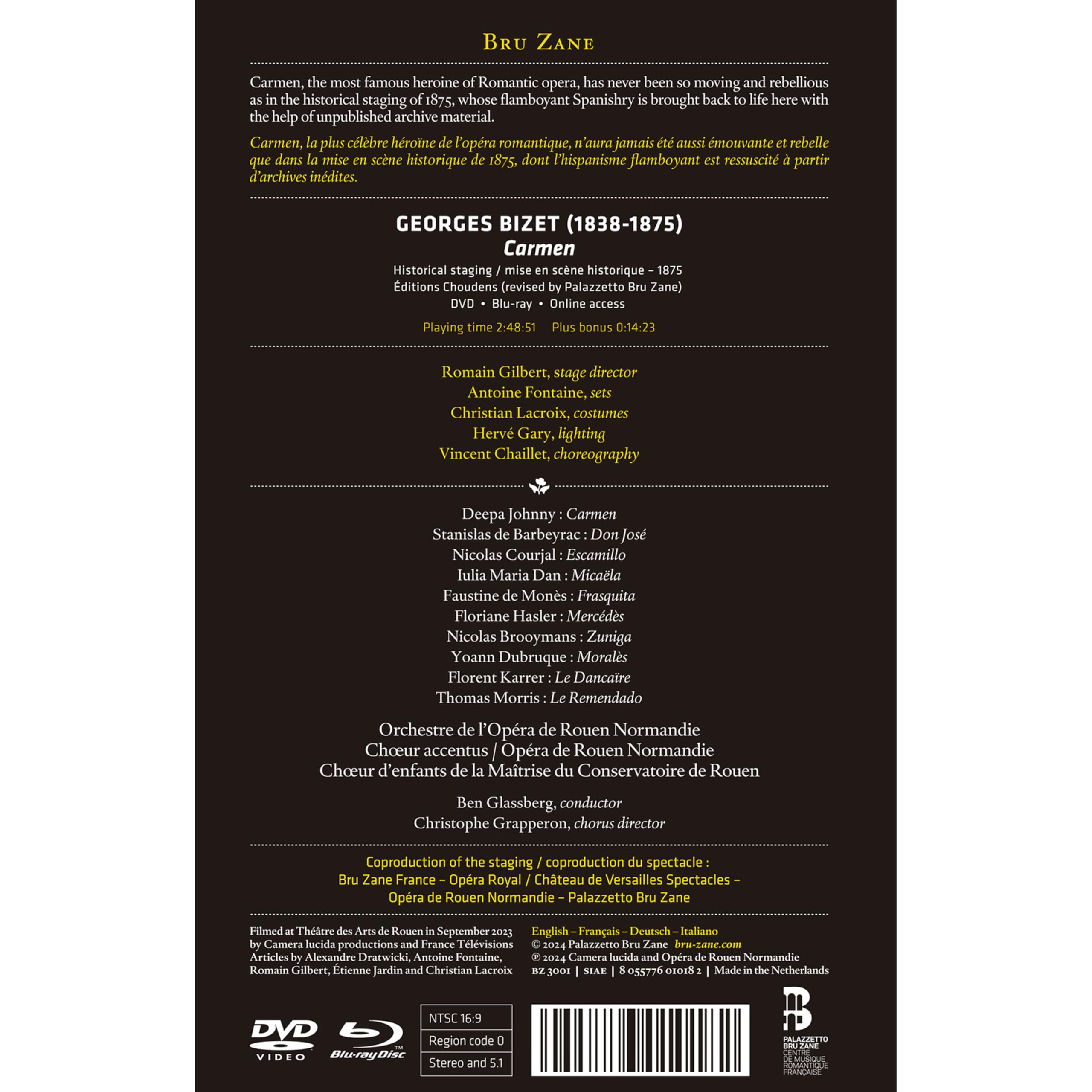 Image secondaire de Carmen (DVD + Blu-Ray)