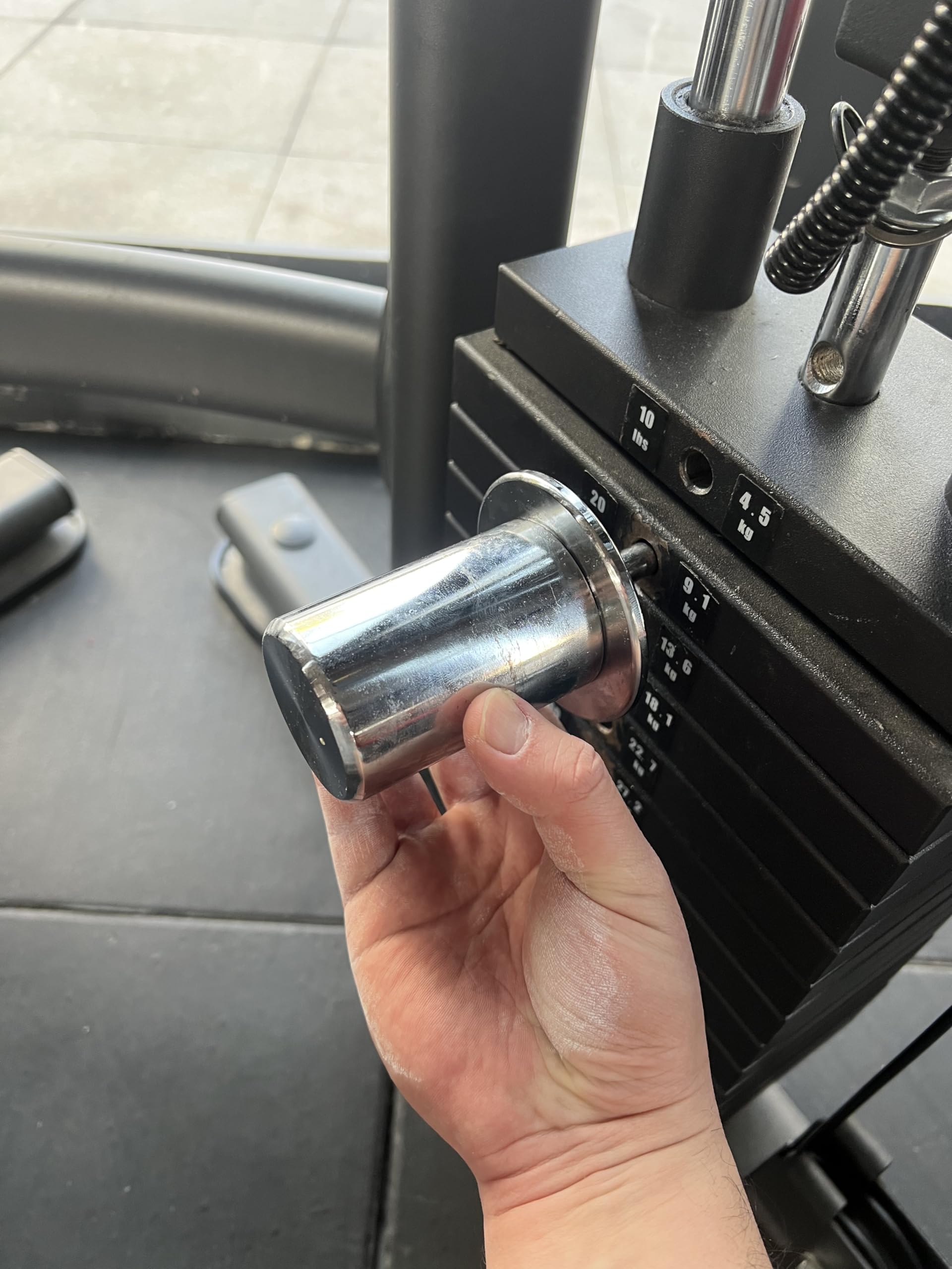 Photo 1 of Magnetic Gym Stacked Weight Pin Cable Machine Weight Plate Extender