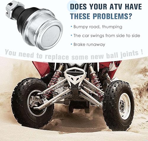 Miniatura 6 de Youxmoto Rótula superior/inferior para Honda FourTrax Rancher TRX 420 2014-2022; Foreman 450 1998-04; Rubicon 500/680; Rancher 350 400,