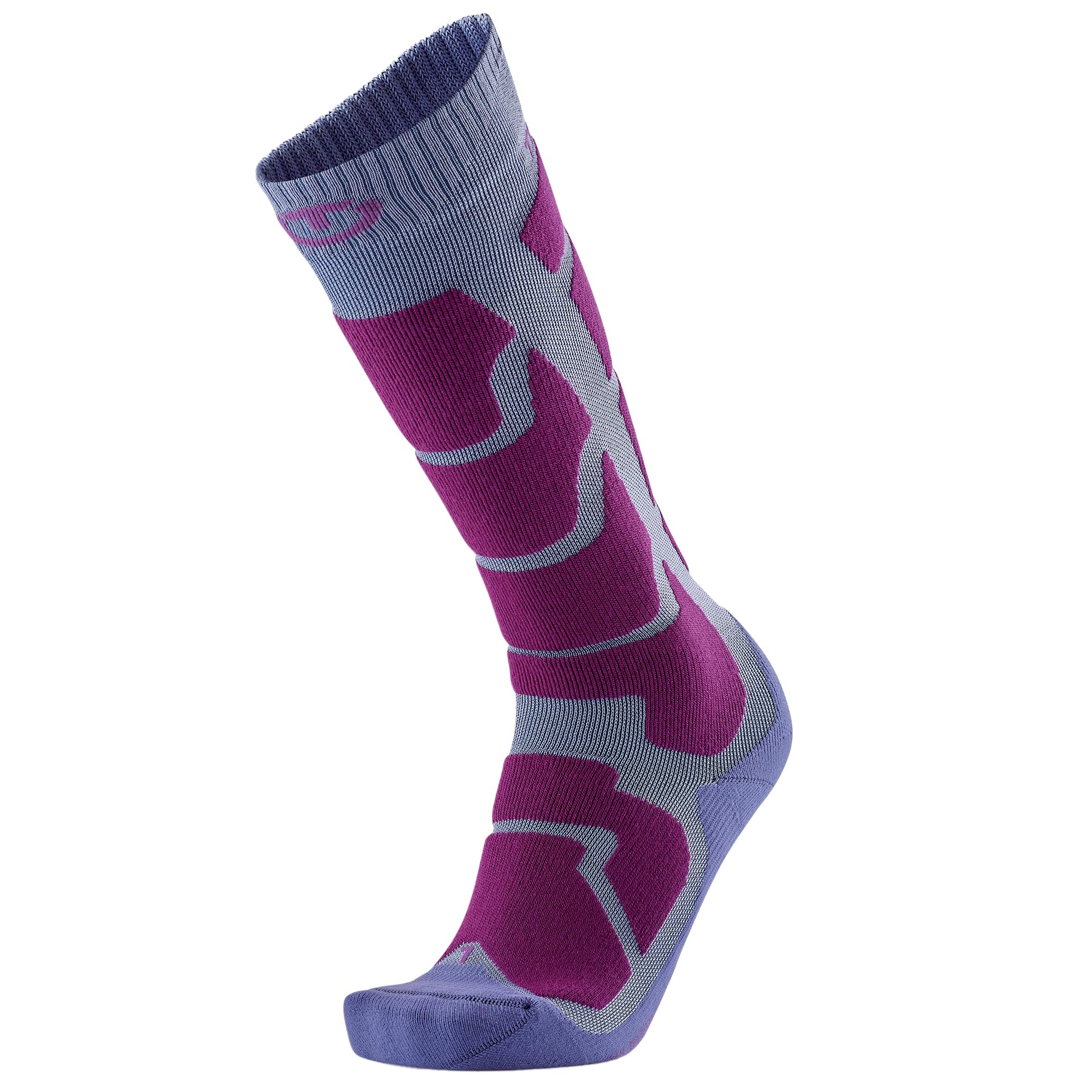 Therm-ic Chaussettes de Ski pour femme, 2 paires, Ski Insulation, Isolation contre le froid, Respirantes et Anti Humidité