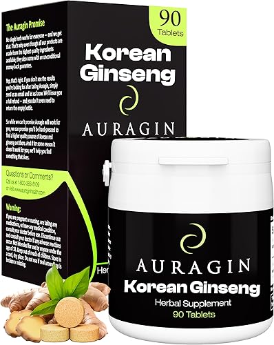 Auténtico ginseng rojo coreano Auraginfabricado en Corearaíces de 6años 8 ginsenosidossin aditivos u otros ingredientes100 ginseng rojo Panax en
