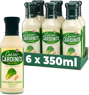 Cardini's Original Caesar Dressing 350ml (Pack of 6)
