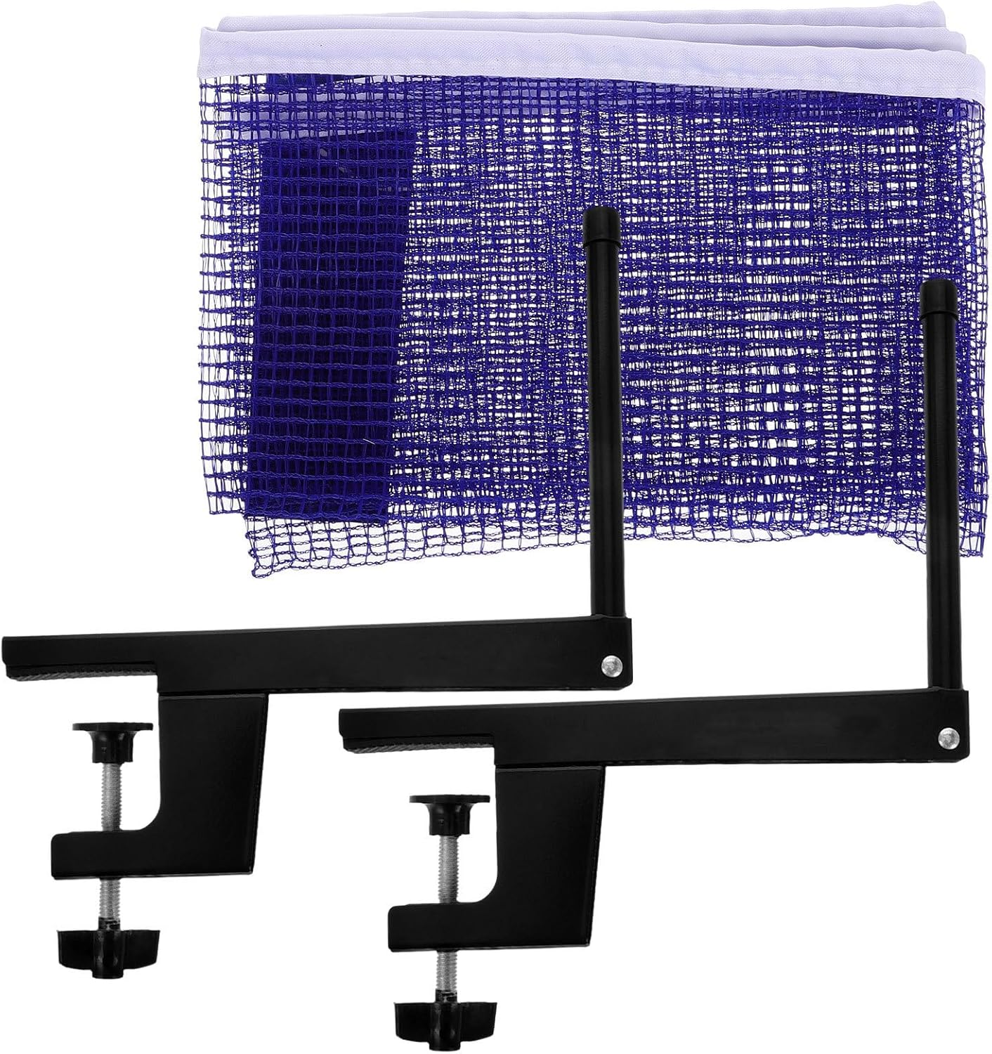 Happyyami Portable Table Tennis Net Set Retractable Design for Use Easy Assembly Stability Compatible Standard Tables