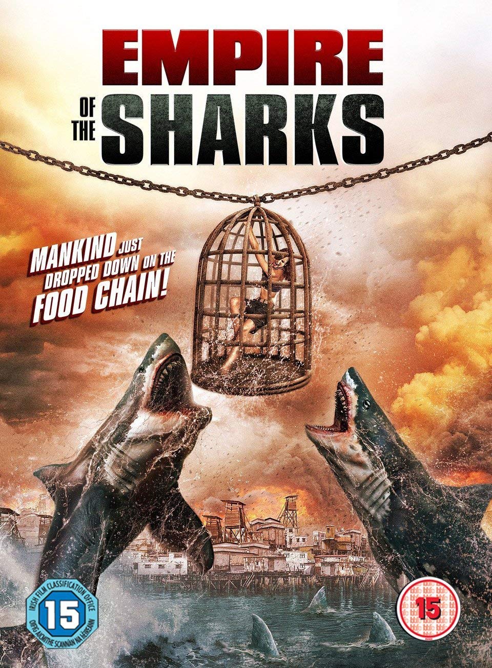 Empire of the Sharks DVD (2018) John Savage, Atkins (DIR) cert 15 ***NEW***