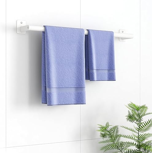 Miniatura 8 de Toallero de baño, toallero de 24 pulgadas para montaje en pared de baño, organizador de toallas de mano de baño resistente, decoración moderna del