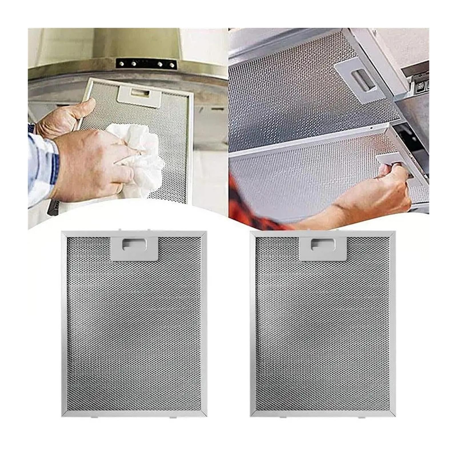 Herd Kapuze Filter Ersatz 305 X 267mm Aluminium Mesh Fettfilter