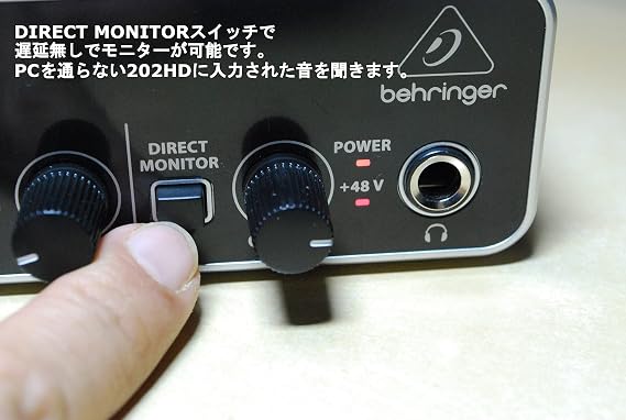 BEHRINGER U-PHORIA UMC204HD USB Audio Interface, 2 Inputs, 4 Outputs, 24bit, 192kHz, USB