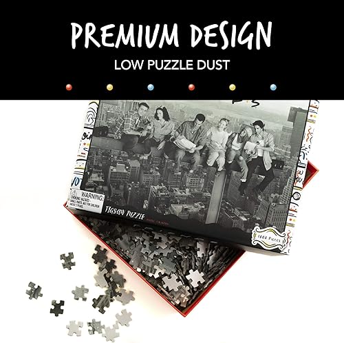 Miniatura 4 de Paladone Rompecabezas de amigos con rascacielos de 1000 piezas