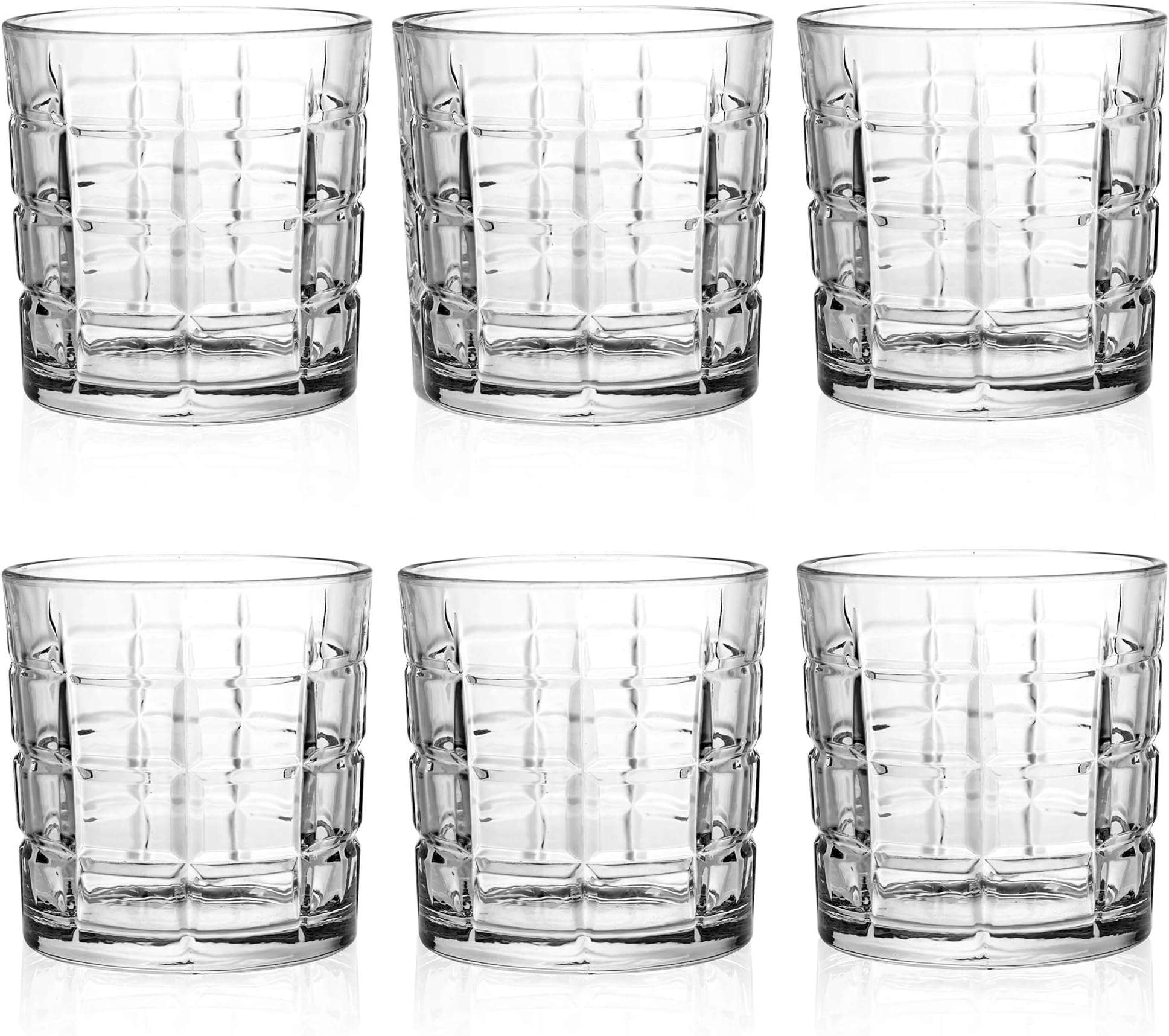 6 x Small Short Tumbler 195ml Bormioli Rocco Cortina Tumbler Glasses