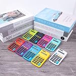 26 Pack Pocket Calculator Small Battery Powered Basic Calculator Bulk Mini Size 4 Function Hand Held Calculator for Students Kids School Home Office in