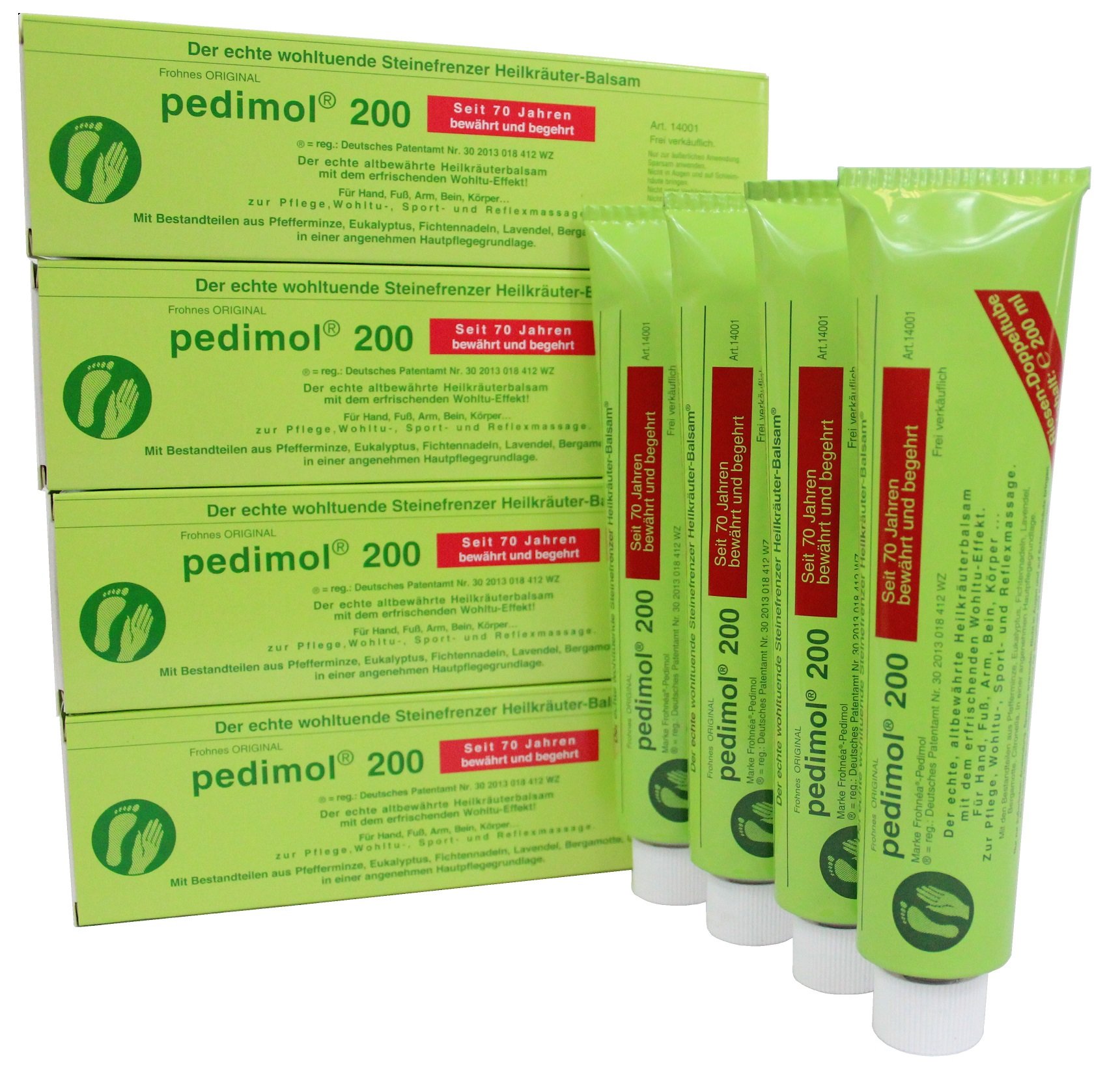 4 tubetti Pedimol 200