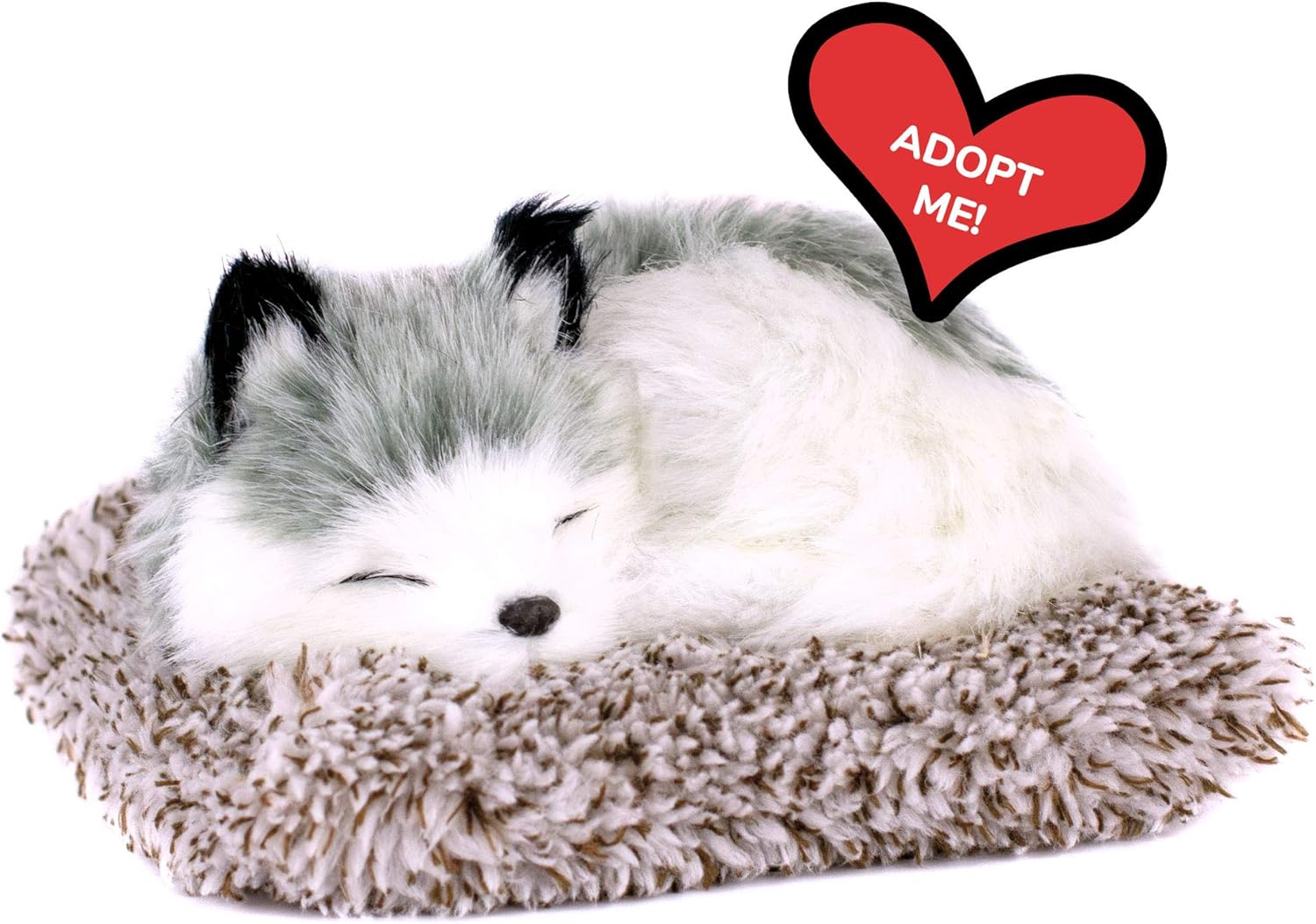 Minis Alaskan Husky, Realistic, Lifelike Stuffed Interactive Plush Toy, Electronic Pets, Companion Pet Puppy with 100% Synthetic Fur