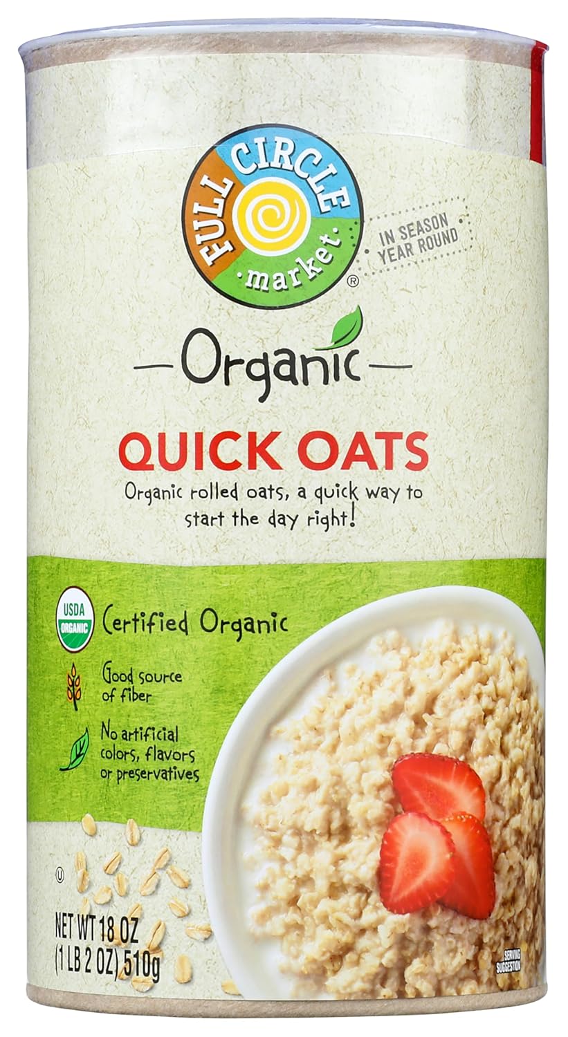 Avena Orgánica Rápida Full Circle, 18 Onzas