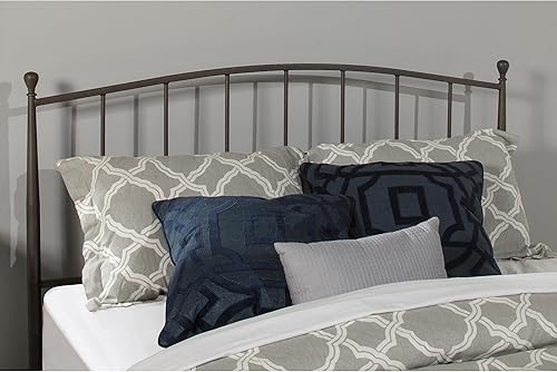 Hillsdale Muebles Warwick cama, bronce gris