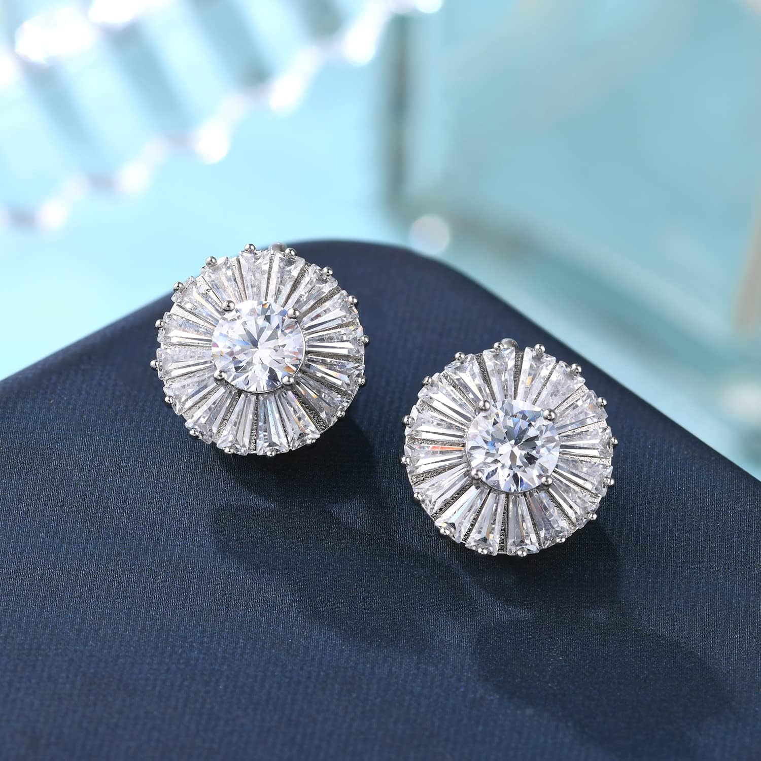 Clip on Earrings Women, 14K Gold Hoop Clip-On Earrings for Women, Hypoallergenic Non Pierced Croissant Earrings - Image 3