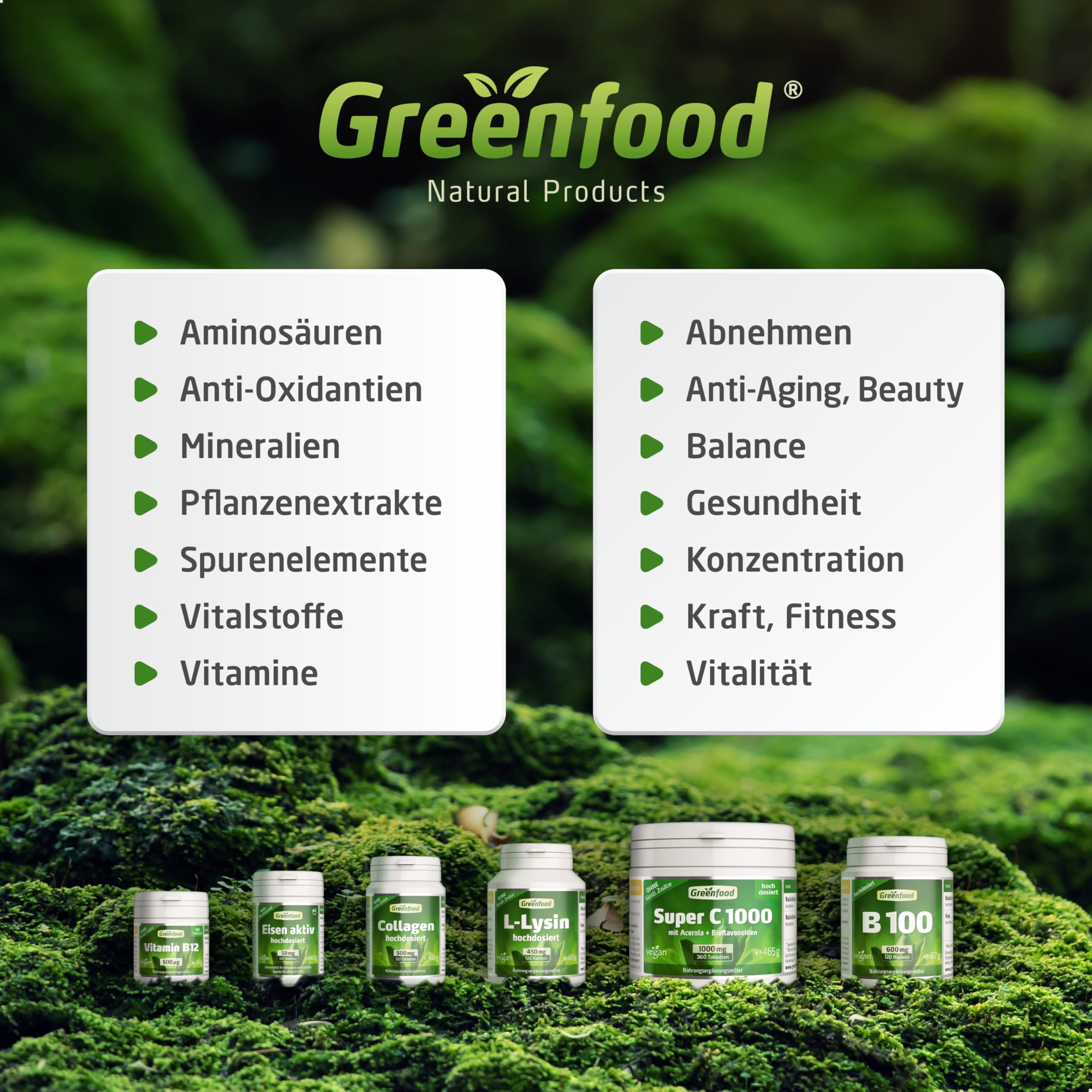 Ginkgo Biloba, hochdosiert, 400 mg - 120 Kapseln, vegan. Reiner Blatt-Extrakt mit Vitamin B5 - unterstützt die kognitive Funktion. OHNE künstliche Zusätze, laborgeprüft. Von Greenfood.