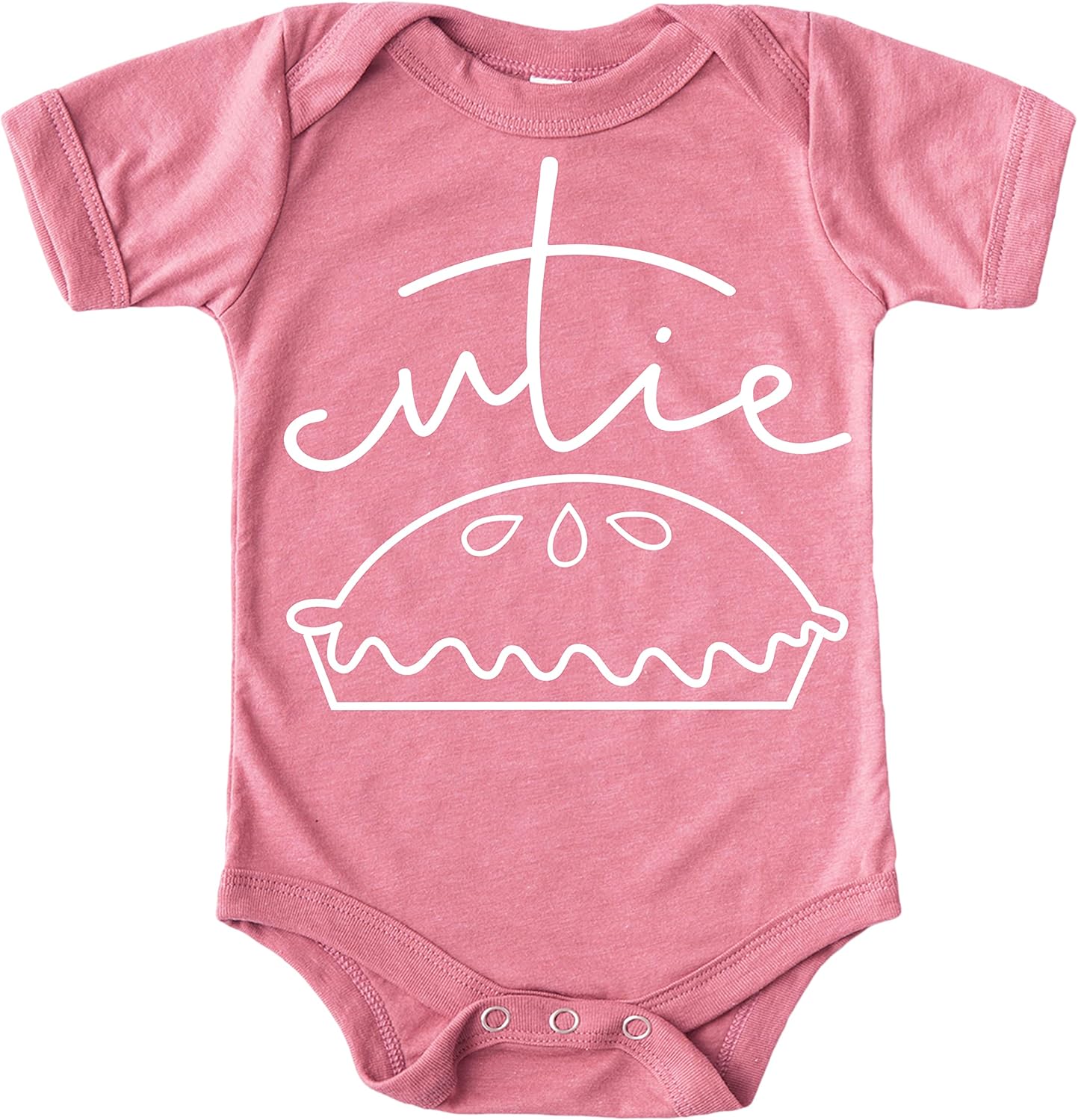 Olive Loves Apple Cutie Pie Adorable Infant Bodysuit
