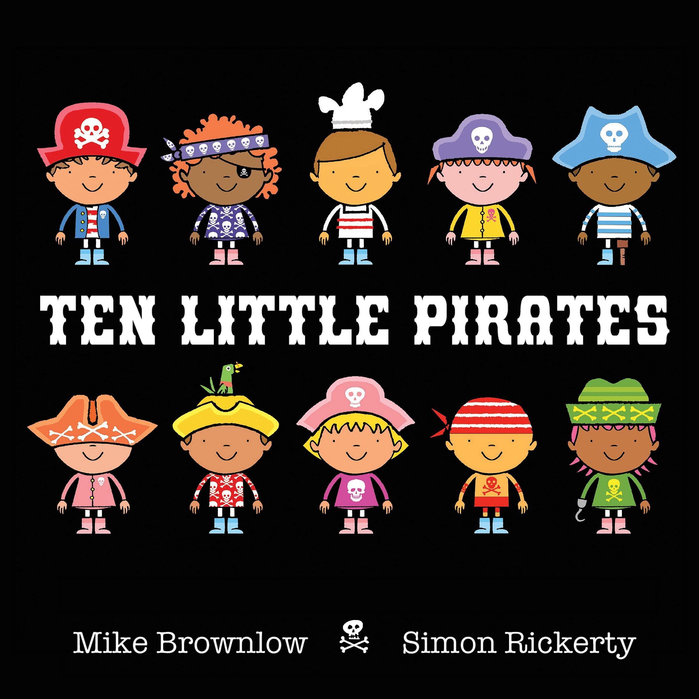 Cover art for Ten Little Pirates