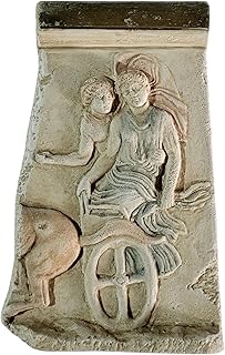 Adornment of Aphrodite Relief Sculpture Greek Goddess Wall Panel Plaster...