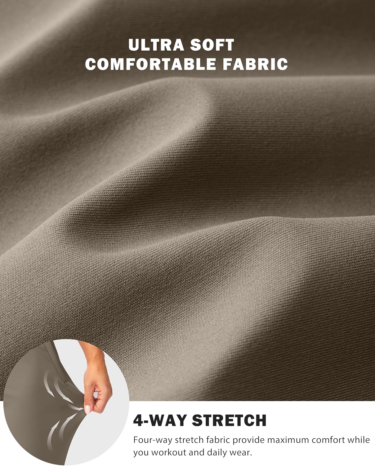 G GRADUAL Women's Joggers Pants with Zipper Pockets High Waisted Sweatpants Athletic Tapered Pants for Women Lounge Workout - Image 6