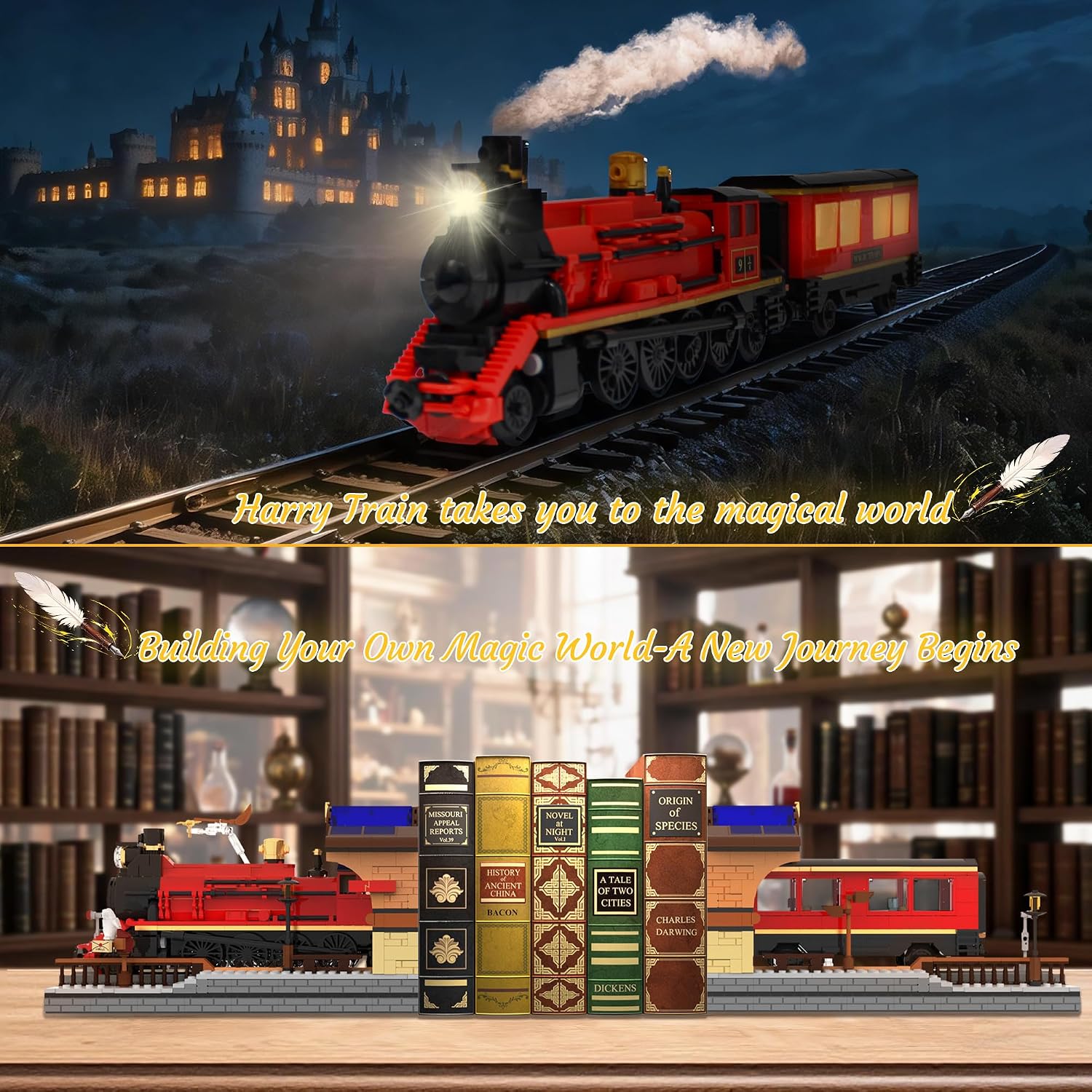 Harry Magic Train Building Adults Boys