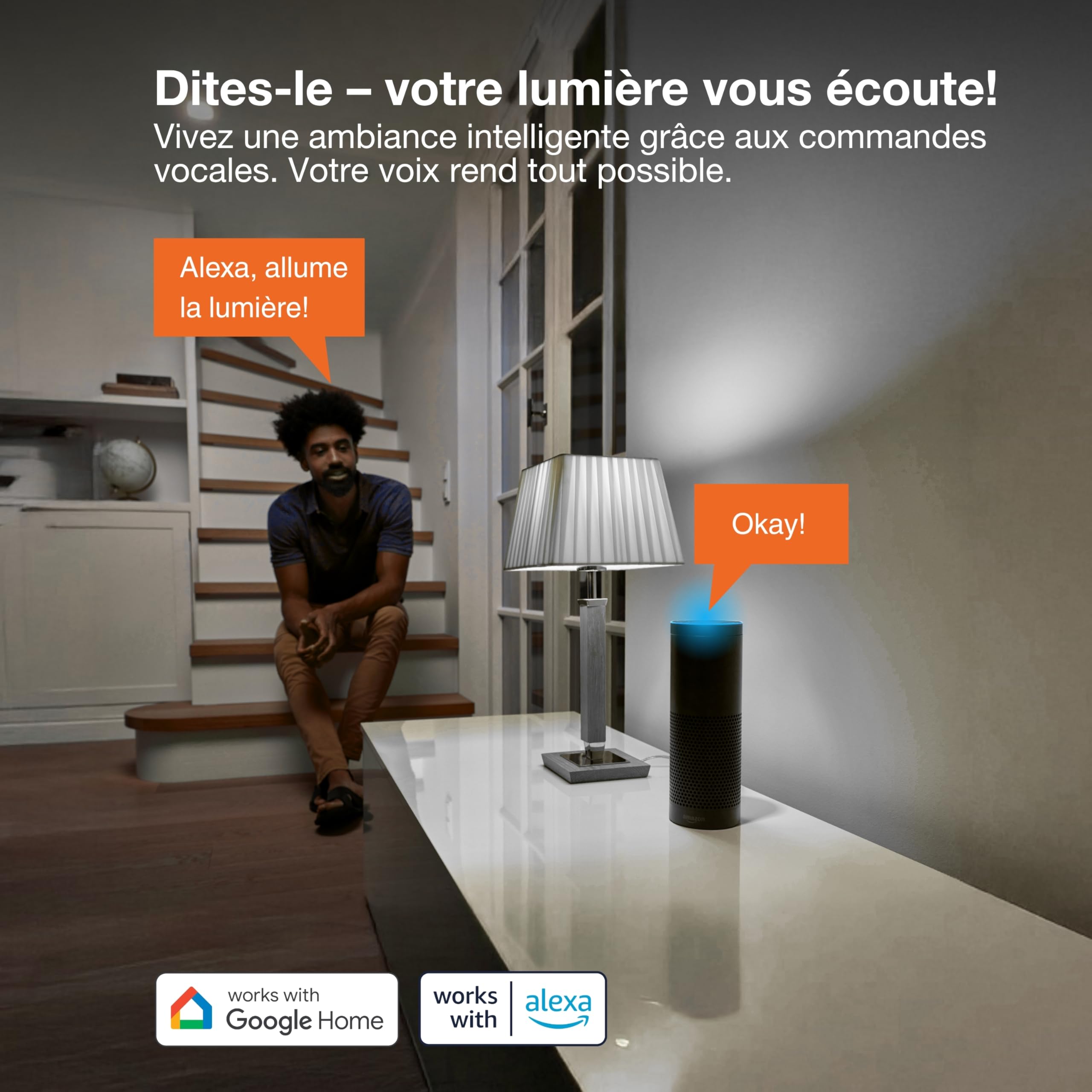 Osram Lampe Smart+ WiFi PIN G9 3,5 W 827, 2 700-6 500 K, blanc réglable, 320 lm, 20 000 h, compatible avec Alexa et Google
