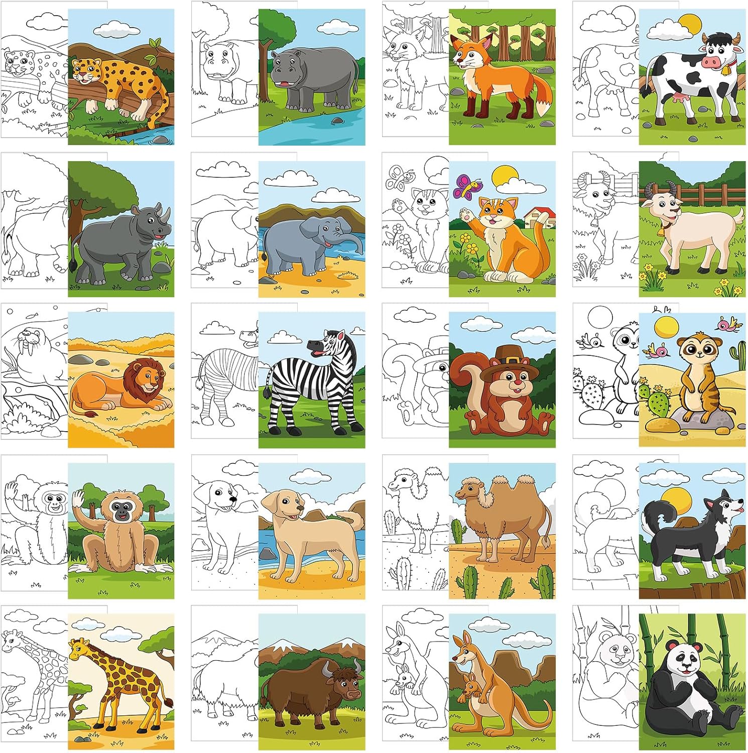 Sherr 20 Pcs Stretched Pre Drawn Canvas Afro Queen Black