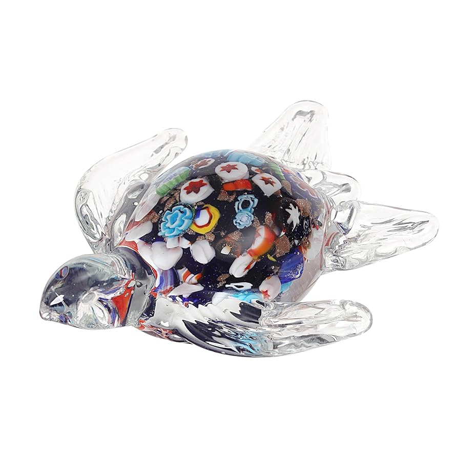 Amazon.co.jp: YAOYUAN ハンドメイド マルチカラー ウミガメ