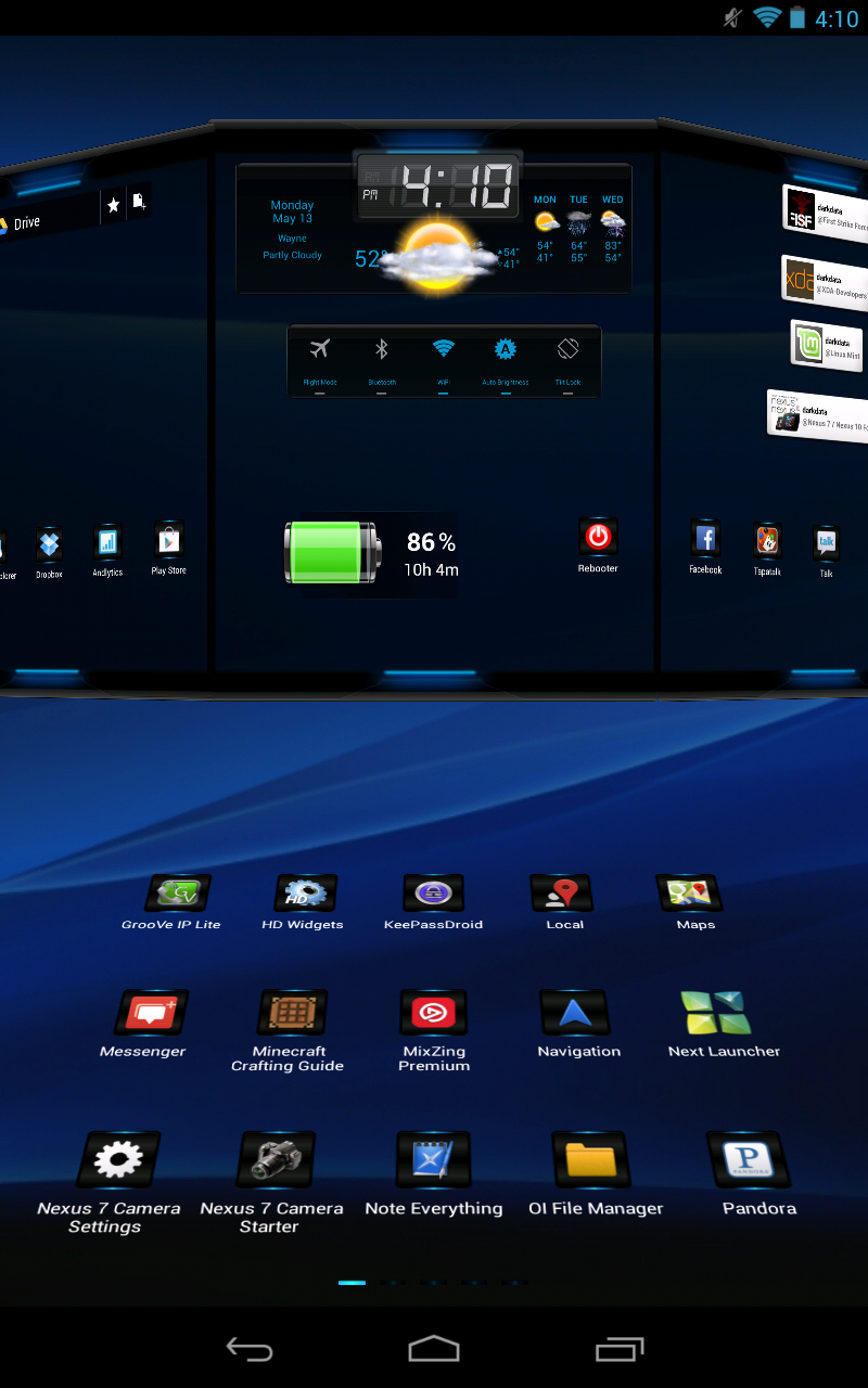 Next Launcher 3D MexDroid - App on Amazon Appstore