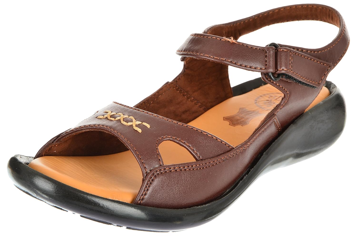 Buy Medifee Women's Brown Rexine Diabetic FlipFlops 10 UK Online at