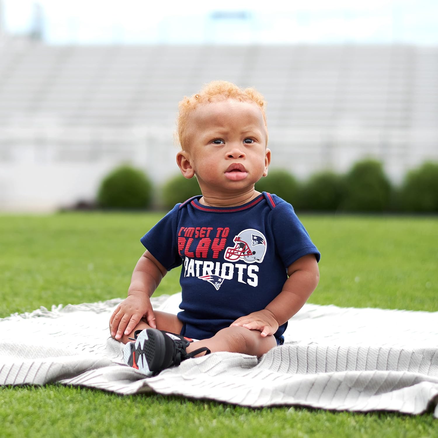 Gerber NFL unisex-baby Nfl Team 3 Pack Short Sleeve Onesie Bodysuit - Image 7