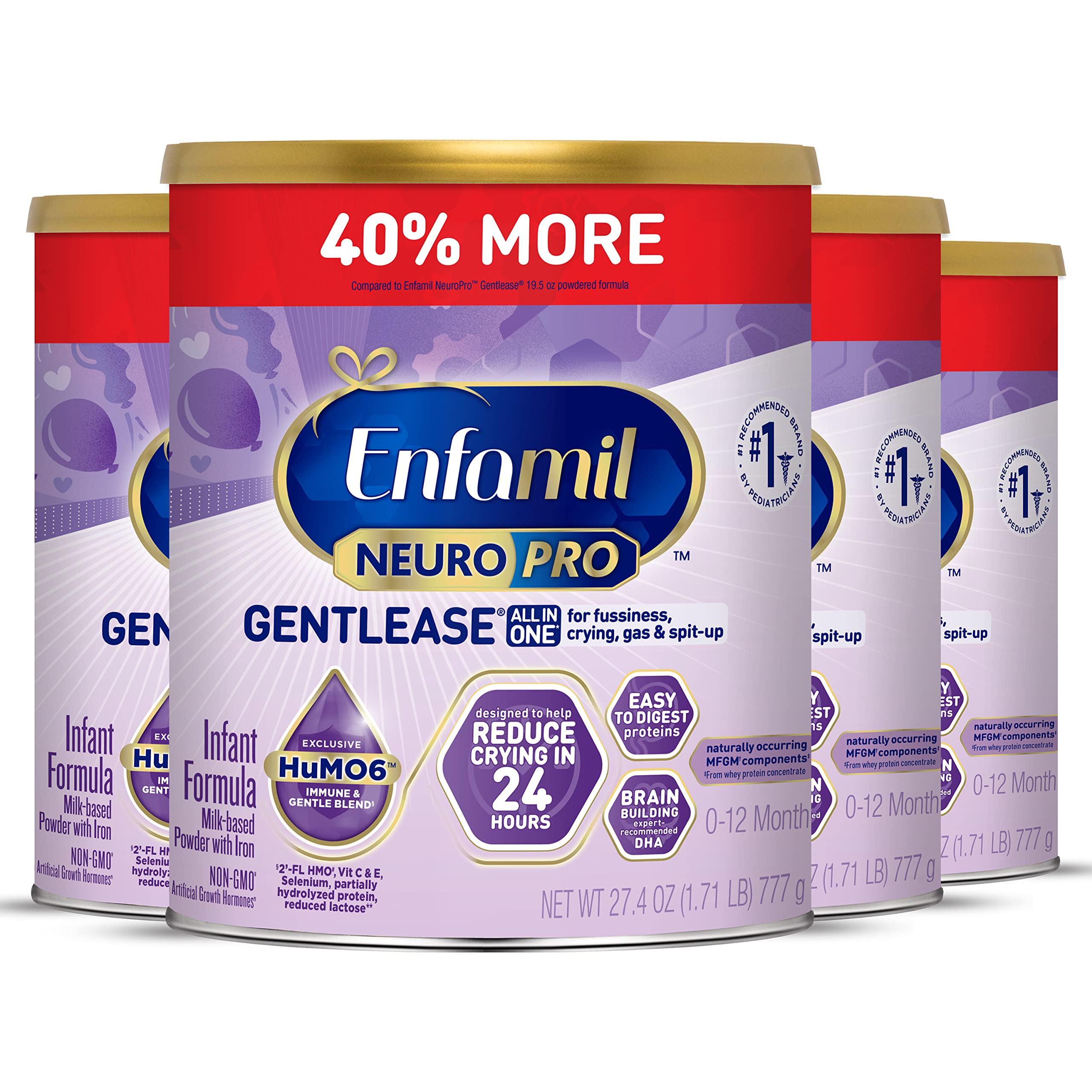 Buy Enfamil NeuroPro Gentlease Baby Formula, Brain and Immune Support
