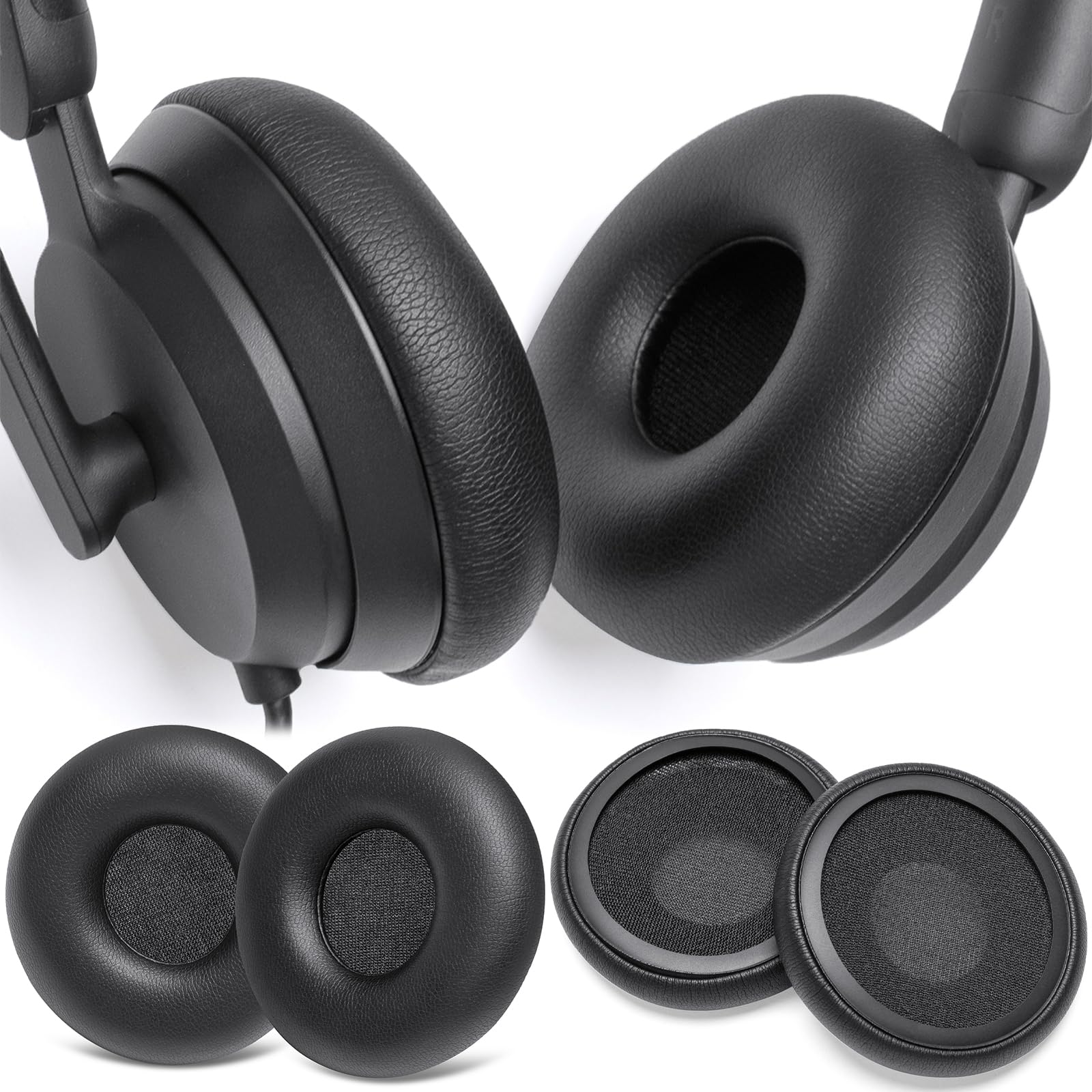 Voarmaks Modern Wireless Ear Pads Compatible with Microsoft Modern USB-A Wireless Headset, Modern USB-C Wired Headset