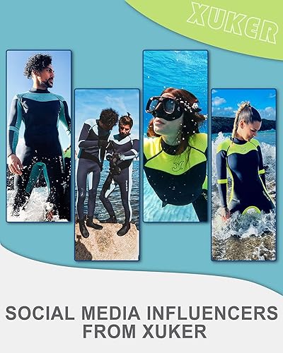 Miniatura 10 de XUKER Pantalones cortos de neopreno para mujeres y hombres, pantalones de neopreno para deportes acuáticos, piscina, natación, esnórquel, flotante,