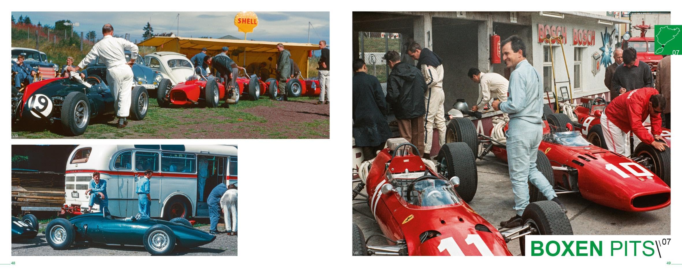 Nürburgring Album 1960-1969: Nordschleife & Südschleife