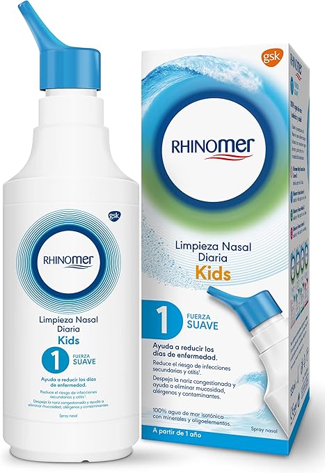 Spray nasal de agua de mar 100% Rhinomer por sólo 6,94€ (en compra recurrente)