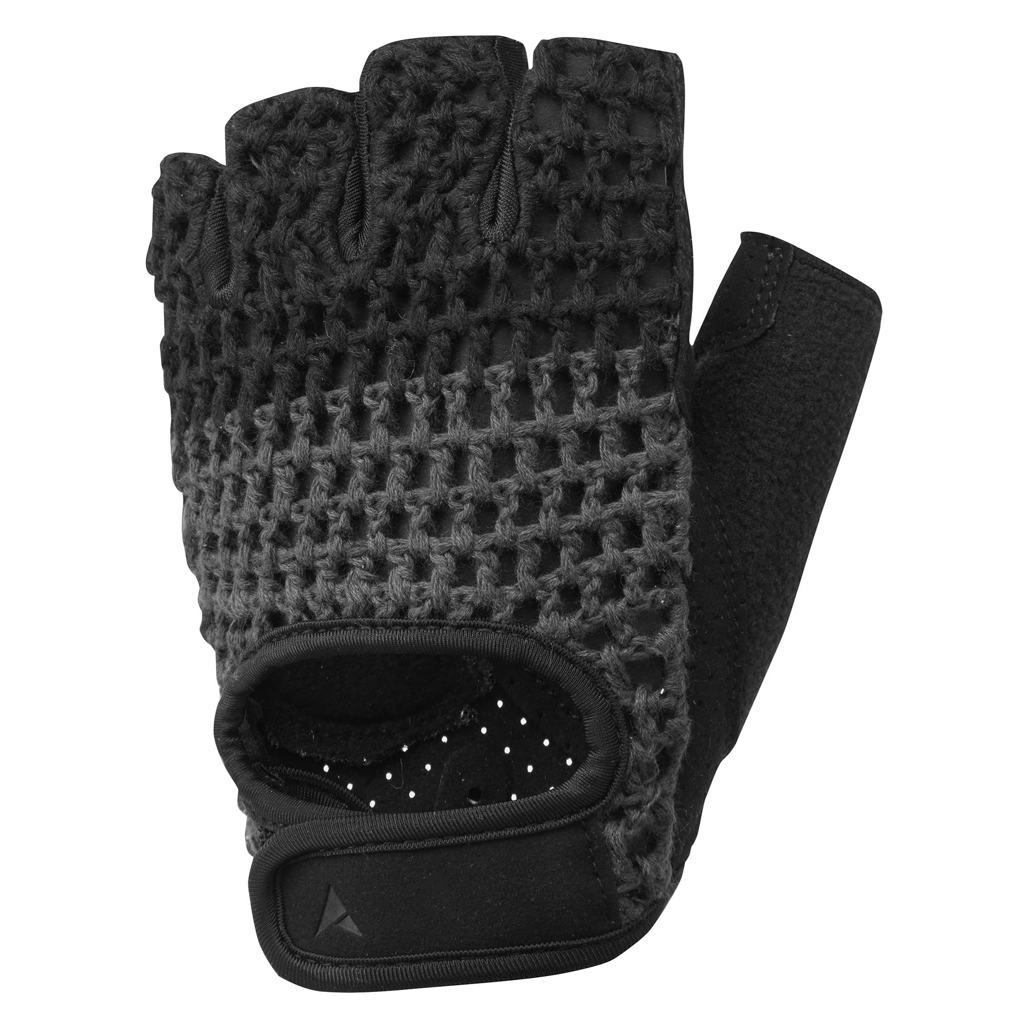 Altura Carbon Unisex Crochet Mitts Short Finger Gloves