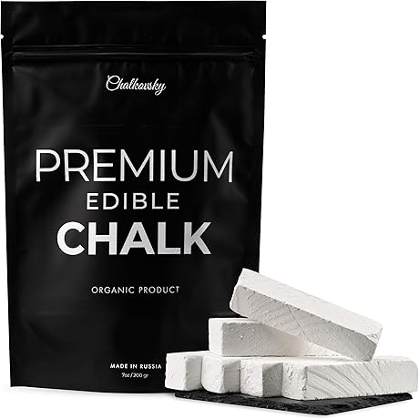 Chalkovsky Premium: Natural Edible Chalk for Bone Strength
