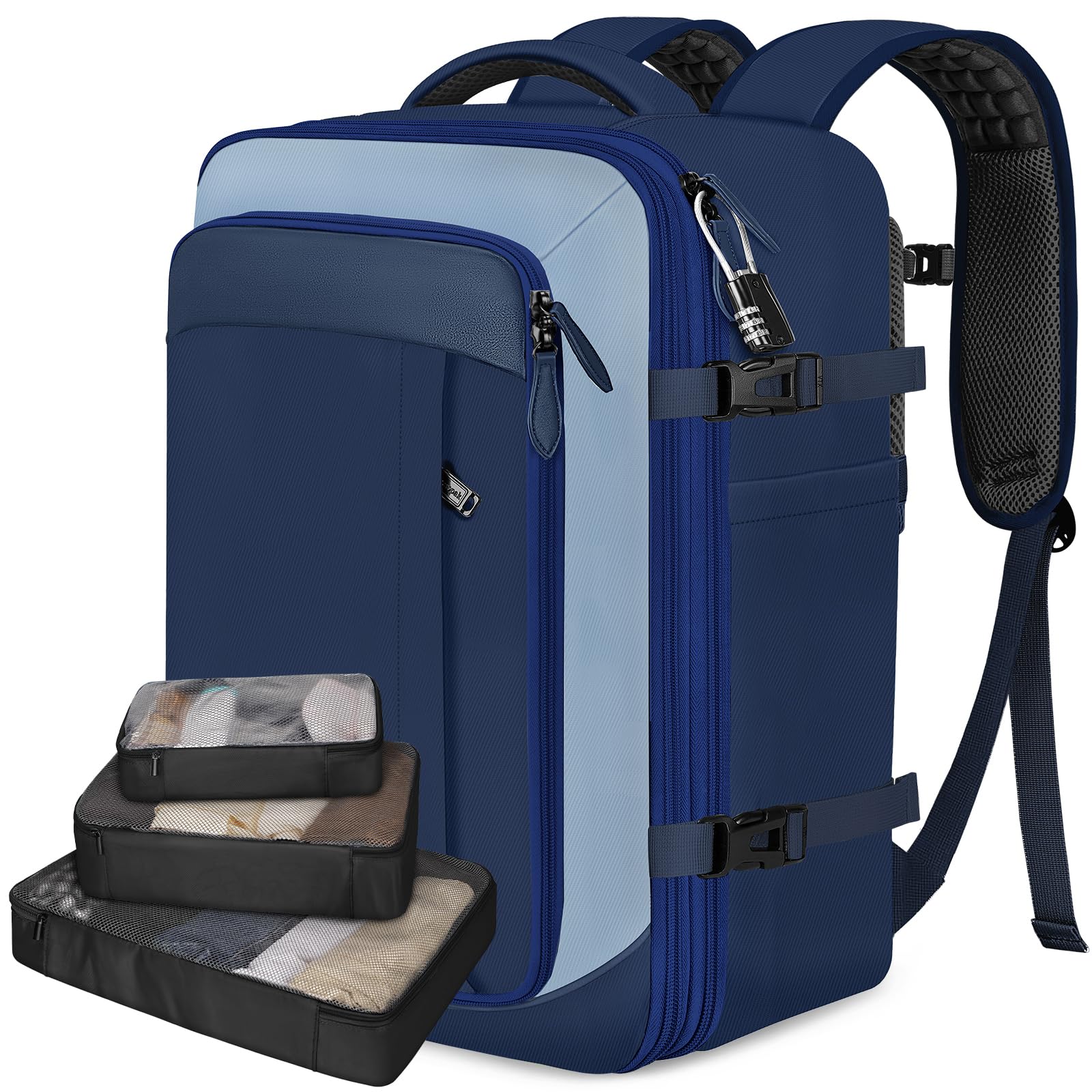 Vancropak 40L Carry On Travel Backpack