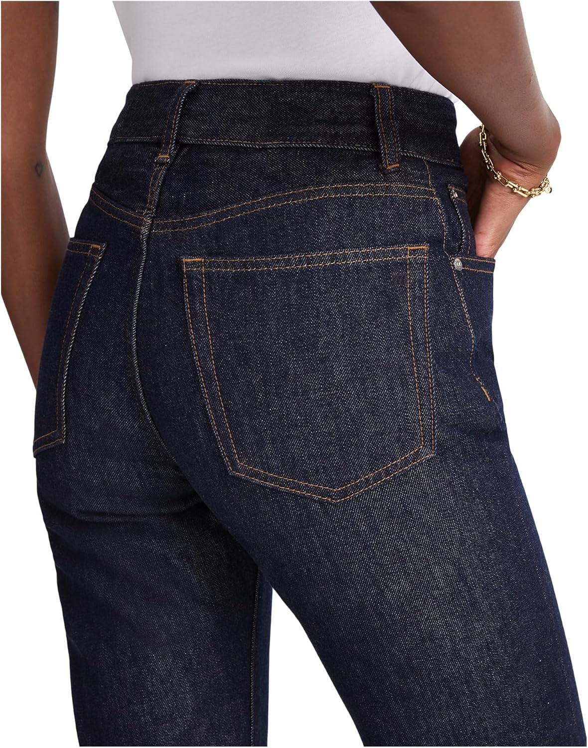 Madewell Womens Vintage Flare Jean in Rinse Wash - Image 3