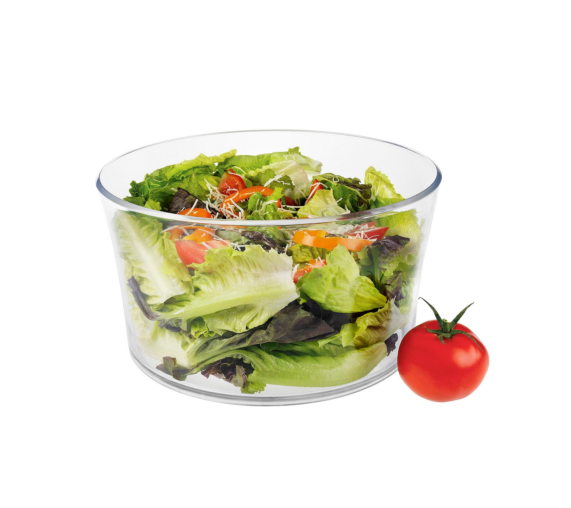 Oxo Salatschleuder, weiß, Größe – klein