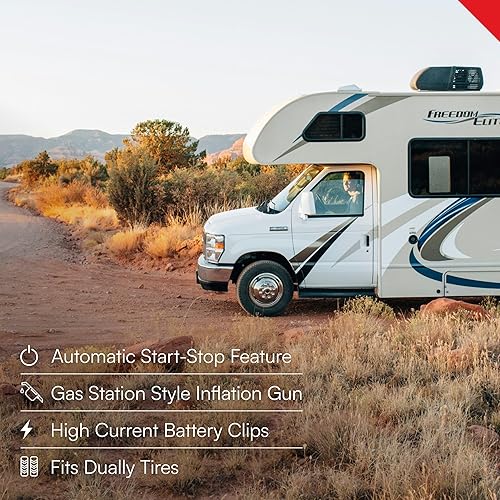 Vista 2 de VIAIR 45053 (450P-RV) juego de compresor portátil automático plateado, 1 unidad