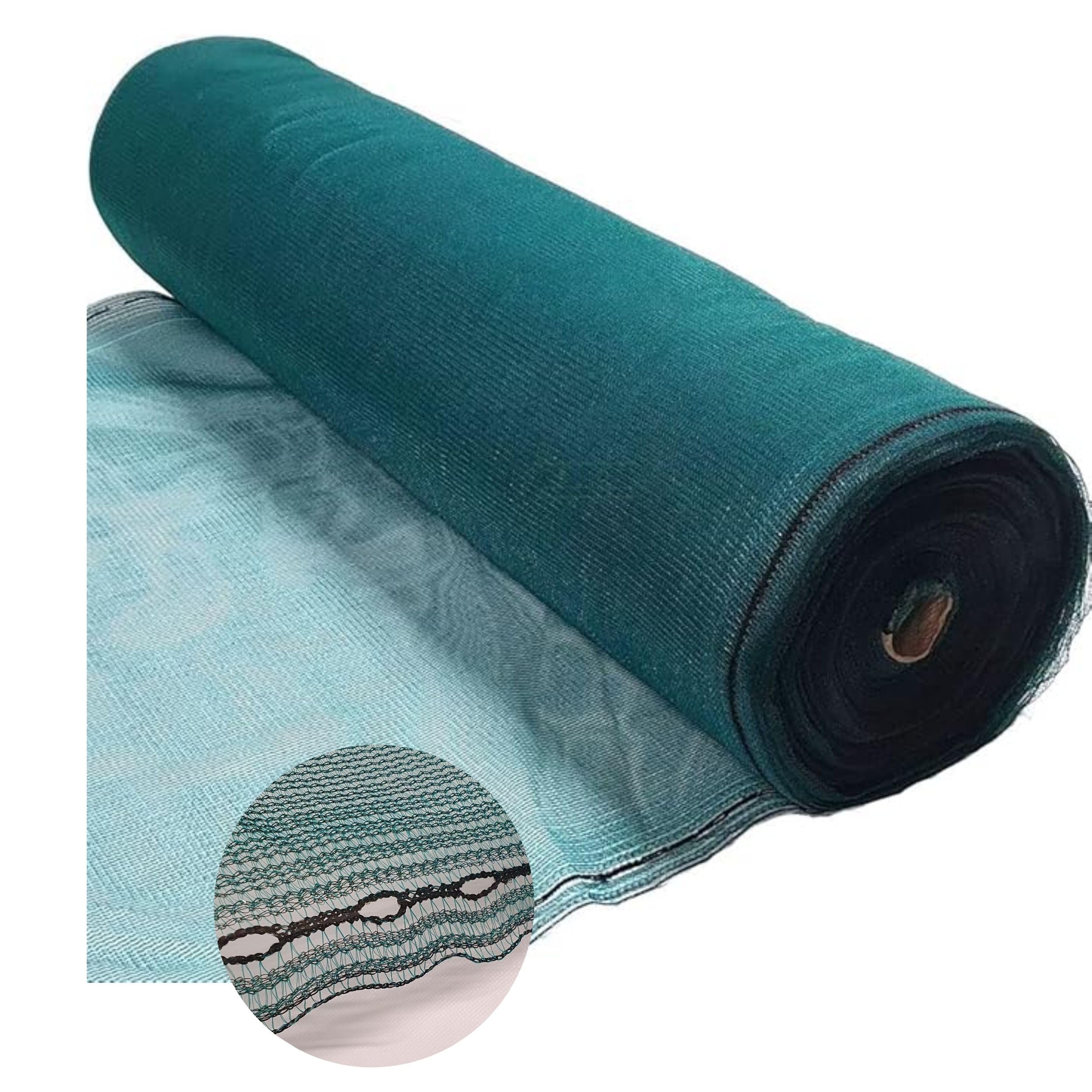 Windbreak Netting, Green Net For Garden - 50% Wind Reduction - 40% Shade With Eyelets - Garden Privacy Netting For Plant Protection, Heavy Duty Windbreak - Ideal For Greenhouses (20m, 2m)
