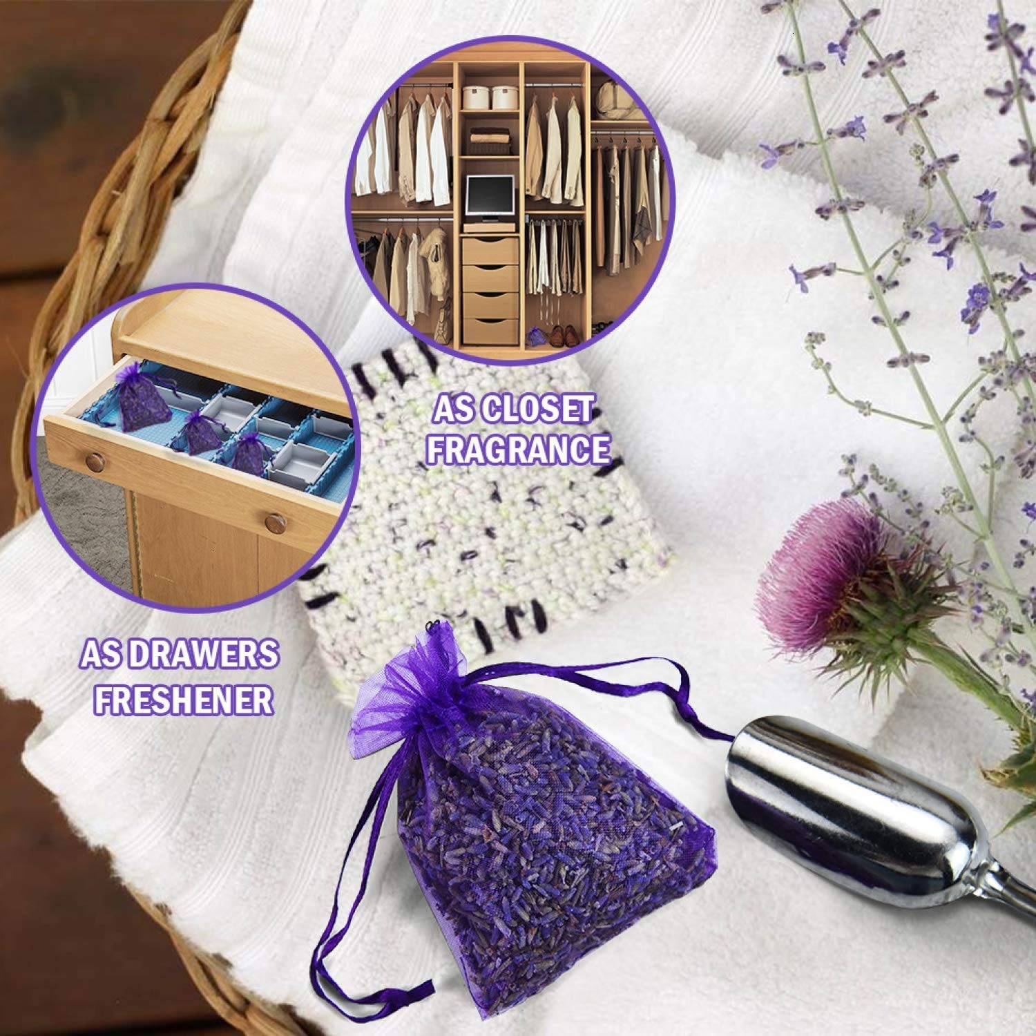 JUNMAO Dried Flowers for Soap Making Scents Kits,DIY Soap Supplies,Candle Making,Includes Lavender,Rose,Jasmine,Chrysanthemum,Lemon,Mint Set-Food Grade Bulk Dried Flowers Herbs Kit for Bath Bombs