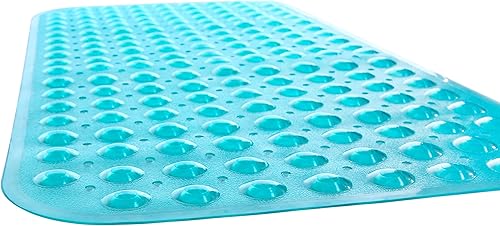 Miniatura 137 de Tapete grande antideslizante para bañera y ducha de 31 x 16 pulgadas (solo bañeras suaves/sin textura), seguro, limpio, lavable a máquina, agarre y