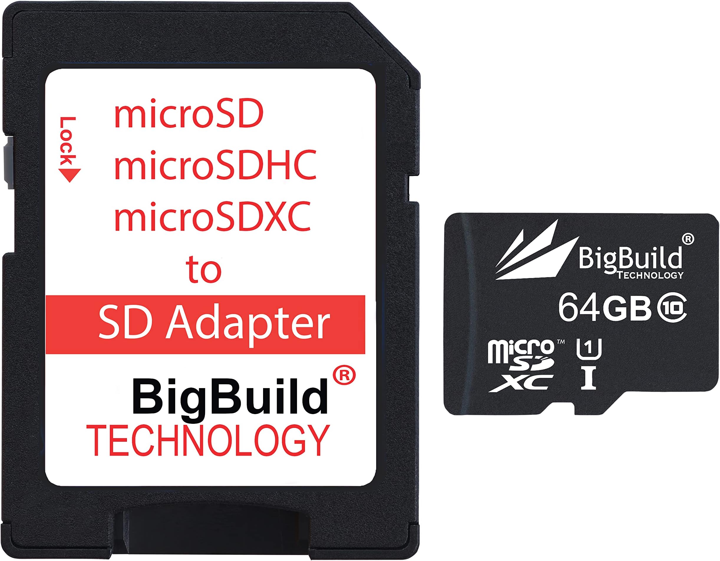BigBuild Technology 64GB Ultra Fast 80MB/s Micro SDXC Memory Card For Motorola Defy 2, Defy (2021) Mobile