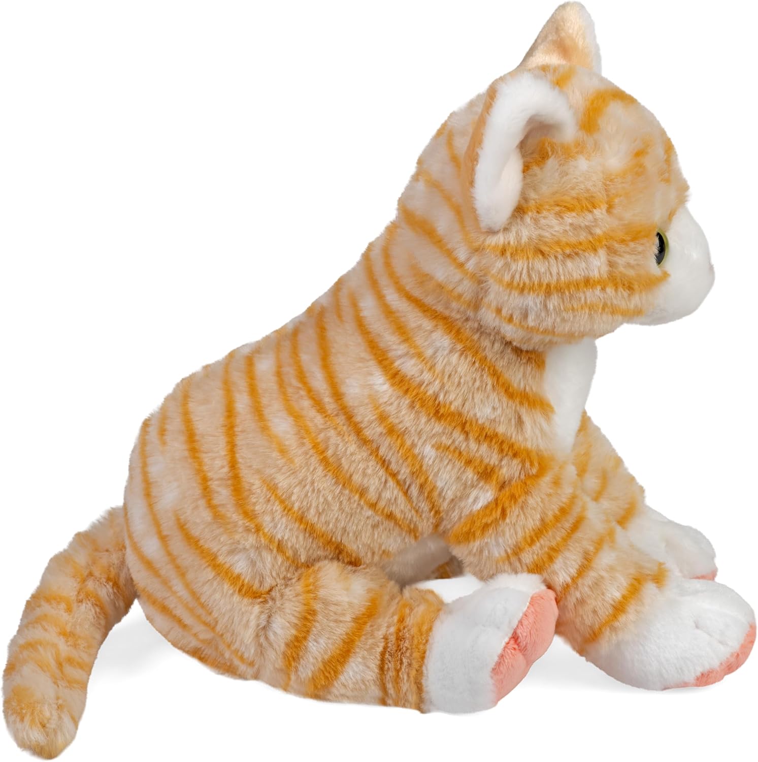 Wild Republic Cuddlekins Orange Tabby Cat, Stuffed Animal, 12 Inches, Plush Toy, Fill is Spun Recycled Water Bottles