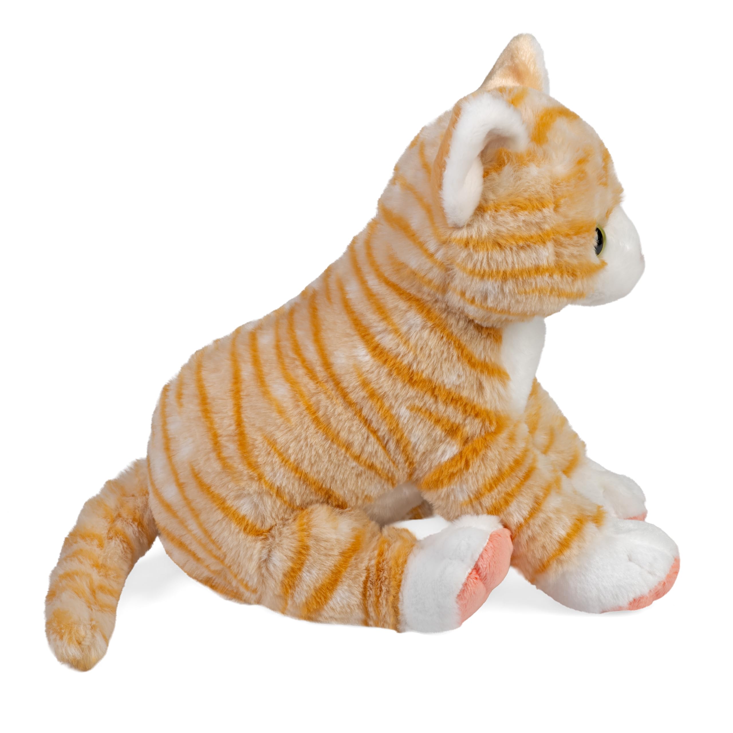 Wild Republic Cuddlekins Orange Tabby Cat Stuffed Animal - 12