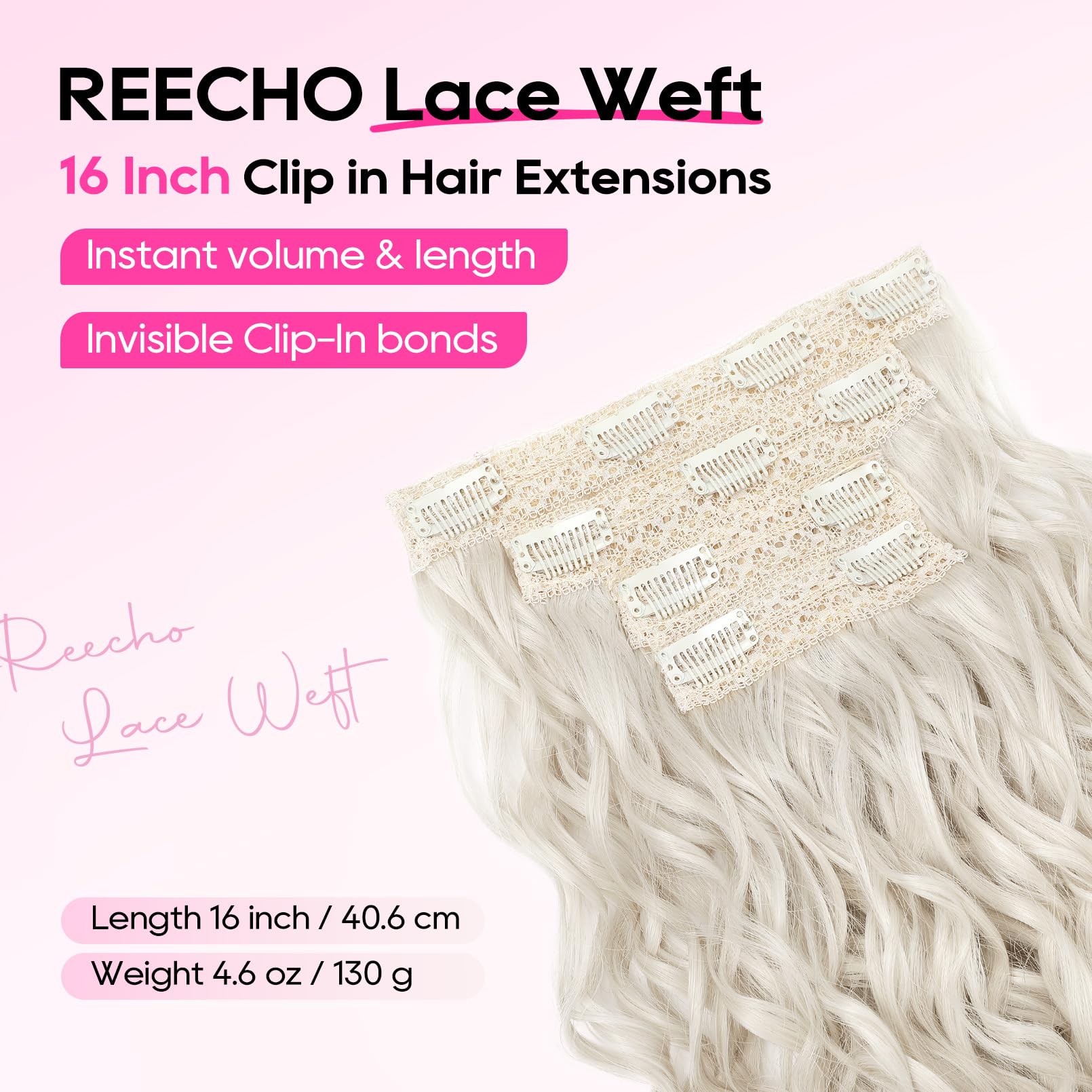 REECHO Curly Hair Extensions - Image 2